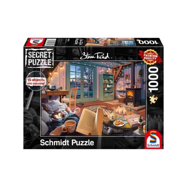 Im Ferienhaus 1000 Teile Secret Puzzle Schmidt 59655