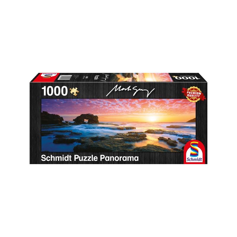 Bridgewater Bay Sunset Panoramapuzzle 1000 Teile Schmidt 59289