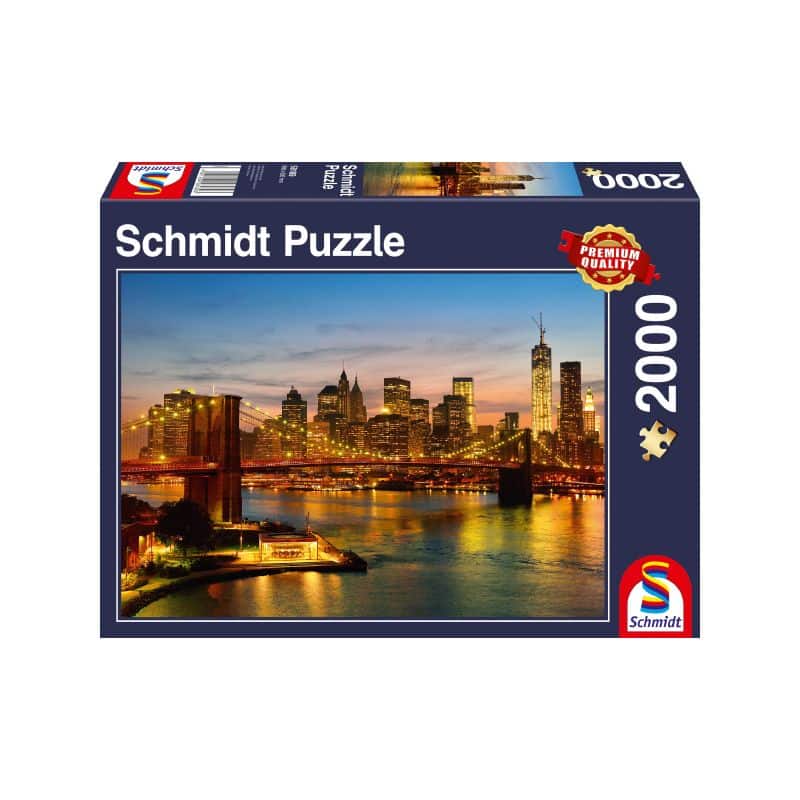 New York 2000 Teile Puzzle Schmidt 58189