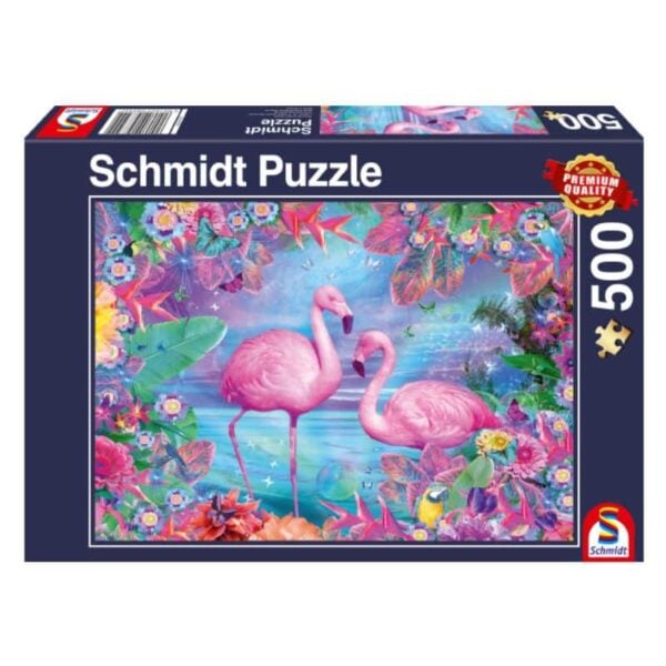 Flamingos 500 Teile Puzzle Schmidt 58342