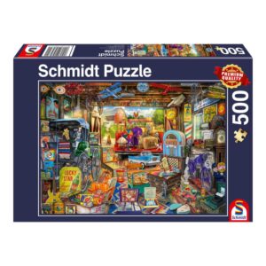 Garagen-Flohmarkt 500 Teile Puzzle Schmidt 58972