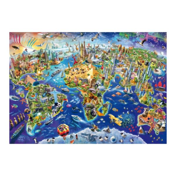 Entdecke unsere Welt 1000 Teile Puzzle Schmidt 58288