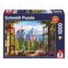 Blick aufs Märchenschloss 1000 Teile Puzzle Schmidt 58386