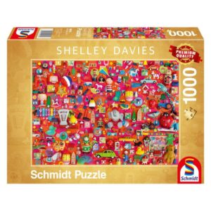 Vintage Spielzeug 1000 Teile Puzzle Schmidt 59699