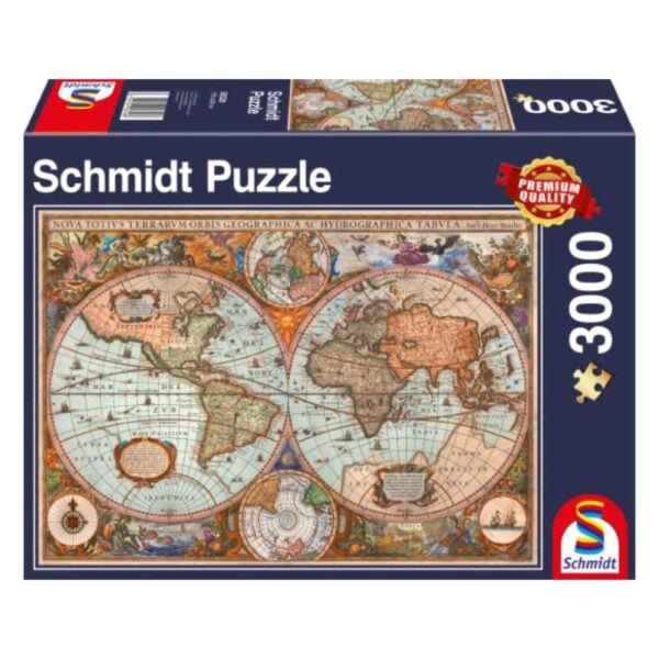 Antike Weltkarte 3000 Teile Schmidt 58328
