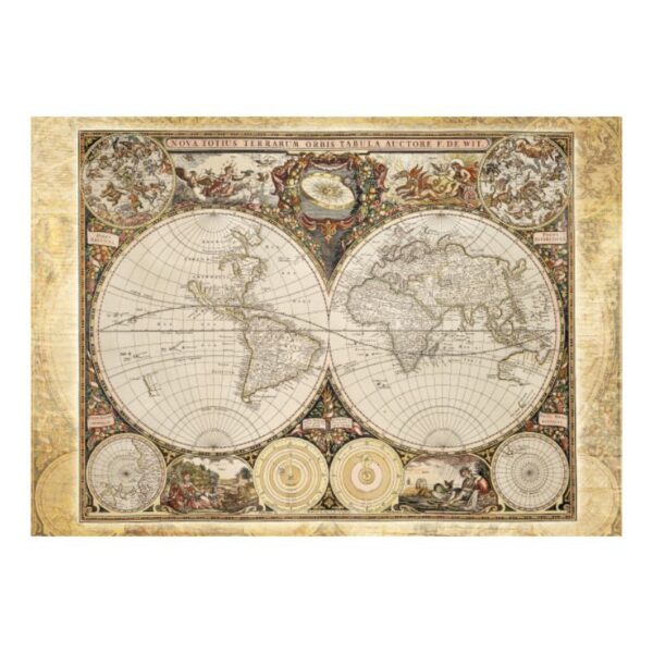 Historische Weltkarte 2000 Teile Puzzle Schmidt 58178