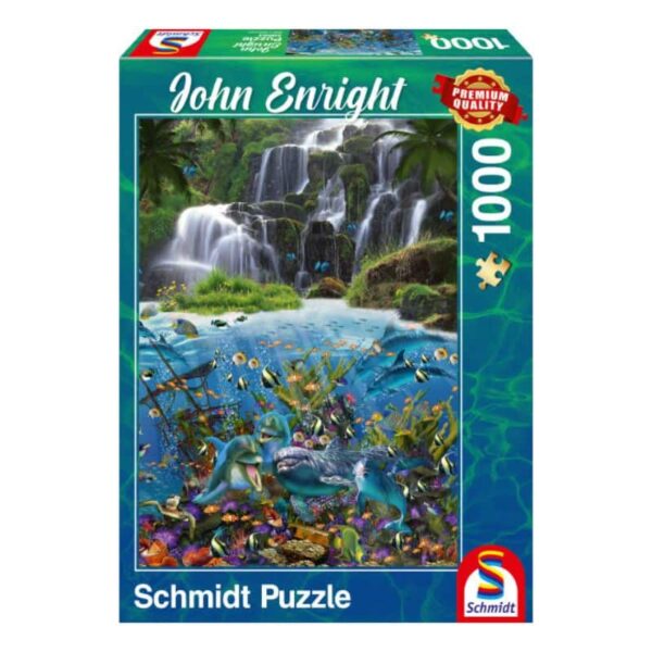 John Enright Wasserfall 1000 Teile 59684 Puzzle Schmidt