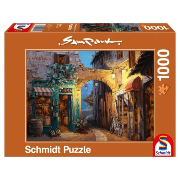 Gässchen am Comer See 1000 Teile Puzzle Schmidt 59313