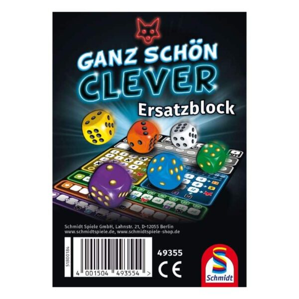 Ganz schön clever Ersatzblock