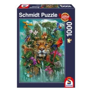 König des Dschungels 1000 Teile Puzzle 58960 Schmidt