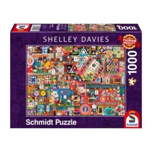 Vintage Gesellschaftsspiele Shelley Davies 1000 Teile 59900