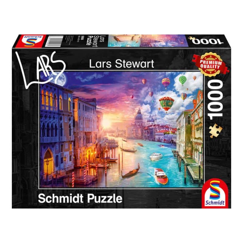 Venedig: Night and Day 1000 Teile Puzzle Schmidt 59906