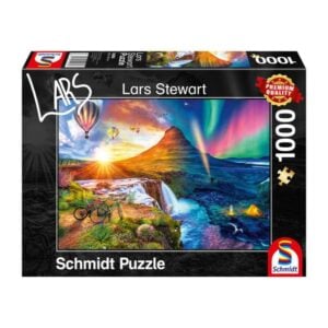 Island: Night and Day 1000 Teile Puzzle Schmidt 59908