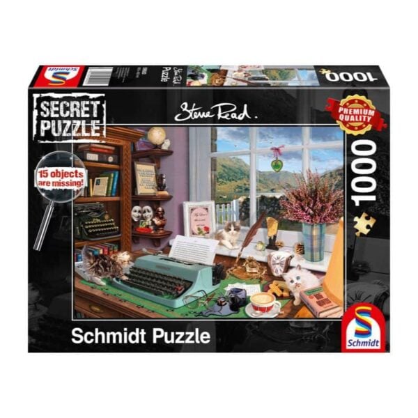 Am Schreibtisch Secret Puzzle 1000 Teile Puzzle Schmidt 59920
