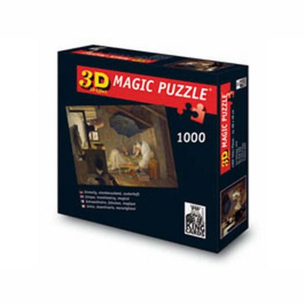 Der arme Poet 1000 Teile 3 D Magic Puzzle
