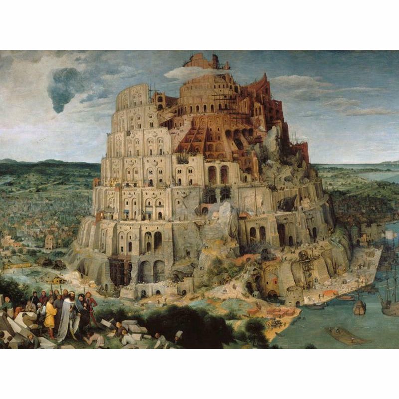 Turmbau zu Babel 1000 Teile 3 D Magic Puzzle