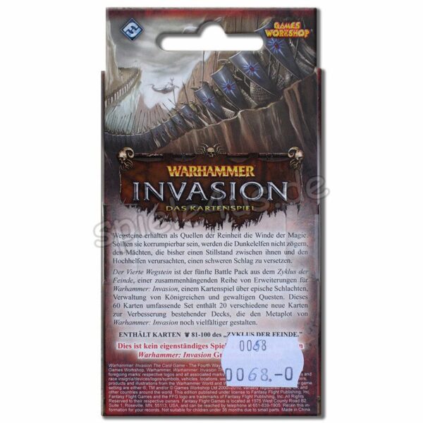 Warhammer Invasion Battle Pack Der Vierte Wegstein