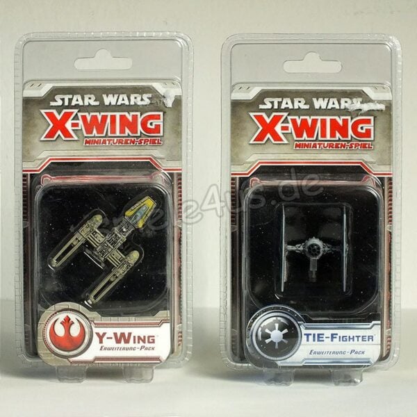 Star Wars X-Wing Erweiterungspacks TIE Fighter+Y-Wing