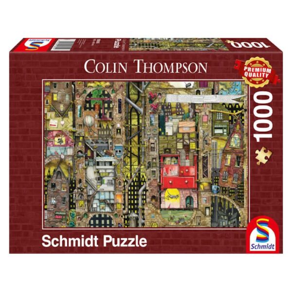 Fantastisches Stadtbild 1000 Teile Puzzle Schmidt 59355