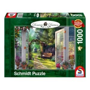 Blick in den verwunschenen Garten 1000 Teile Puzzle Schmidt 59592
