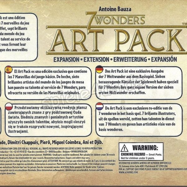 7 Wonders Artpack