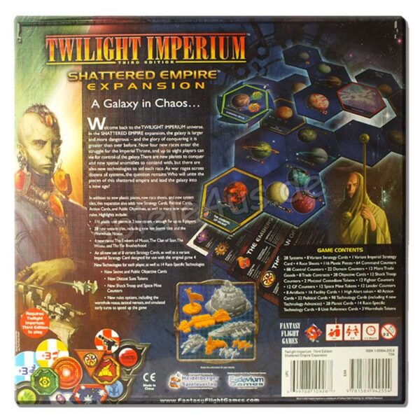Twilight Imperium Shattered Empire Expansion ENGLISCH
