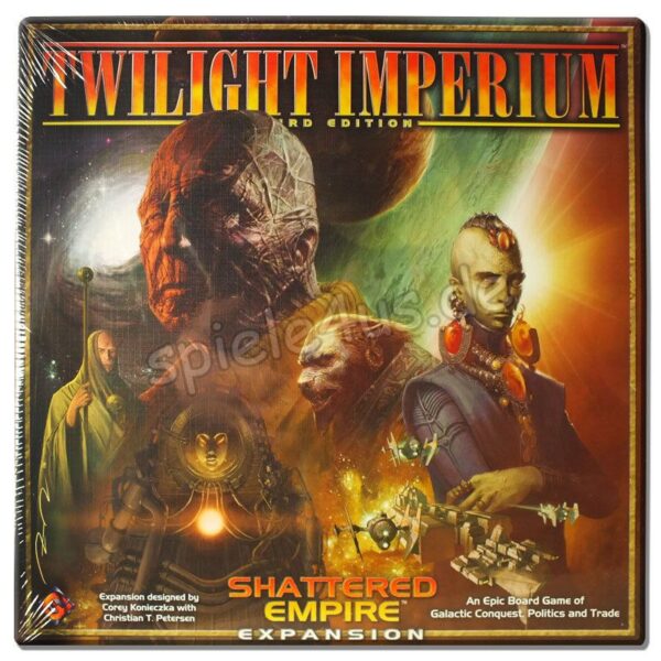 Twilight Imperium Shattered Empire Expansion ENGLISCH