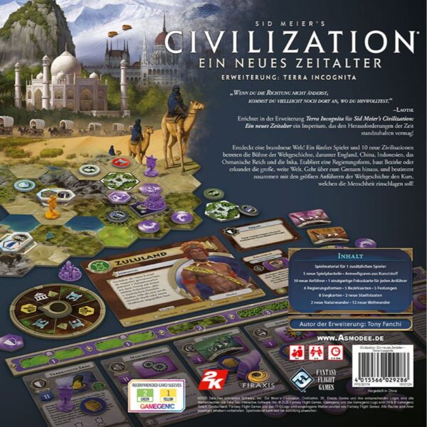 Civilization Ein neues Zeitalter Terra Incognita Erweiterung