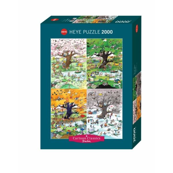 4 Seasons Blachon  2000 Teile Heye Puzzle 29873