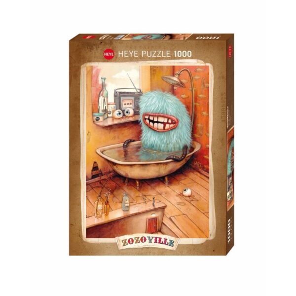 Zozoville Bathtub 1000 Teile Puzzle Heye 29539