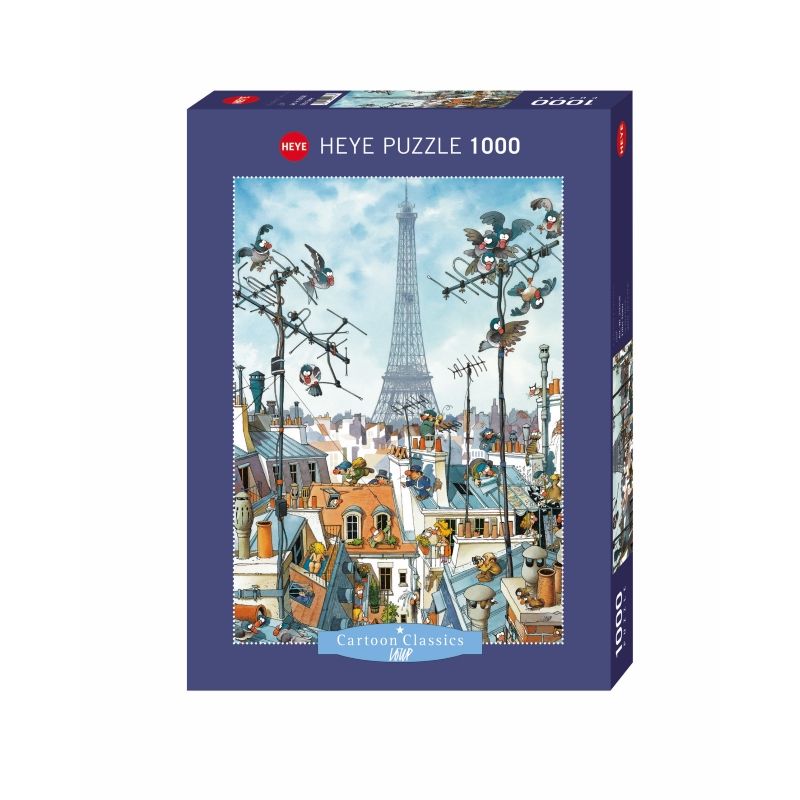 Eiffel Tower 1000 Teile Puzzle Heye 29358