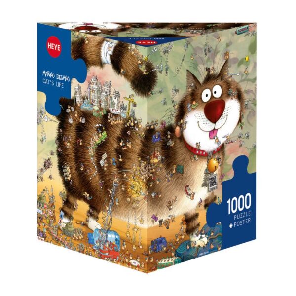 Cat’s life 1000 Teile Puzzle Heye 29569