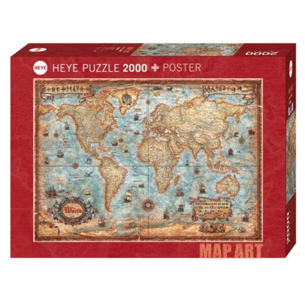 The World 2000 Teile Puzzle Heye 29845