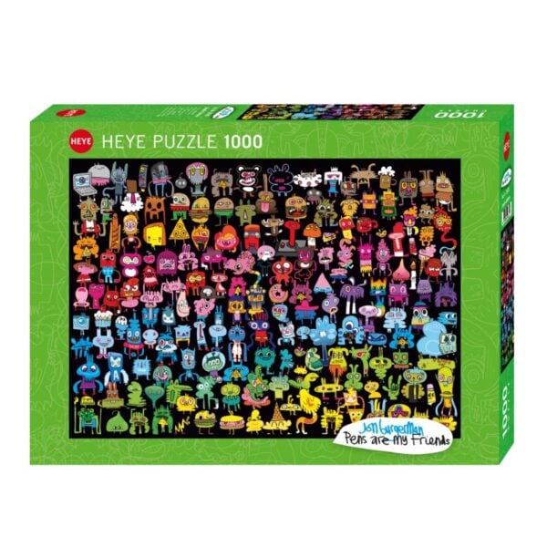 Doodle Rainbow 1000 Teile Puzzle Heye 29786