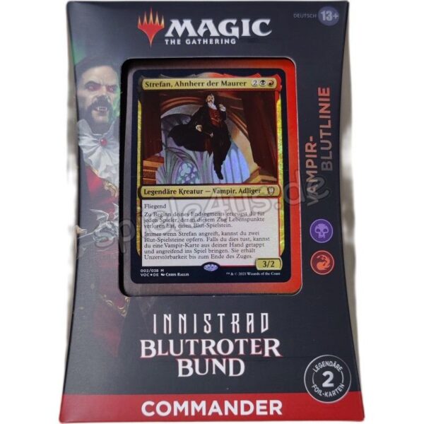 MTG Innistrad: Crimson Vow Commander Deck Vampir Blutlinie