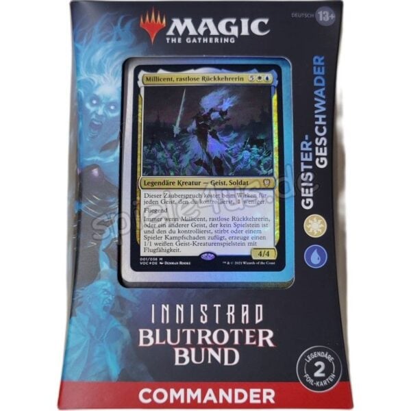 MTG Innistrad: Crimson Vow Commander Deck Blutroter Bund  Geister Geschwader