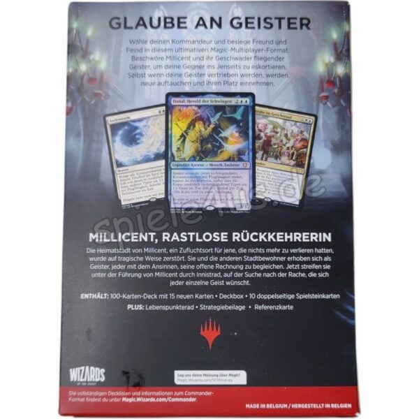 MTG Innistrad: Crimson Vow Commander Deck Blutroter Bund  Geister Geschwader