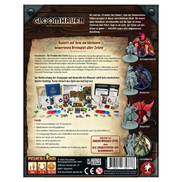 Gloomhaven Die Pranken des Löwen