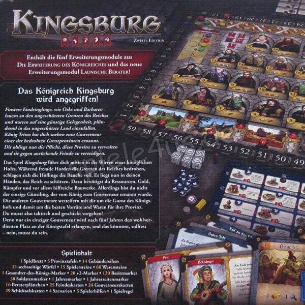 Kingsburg 2. Edition DEUTSCH