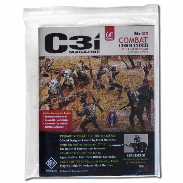 C3i Magazine #21 Combat Commander Lost Battalion