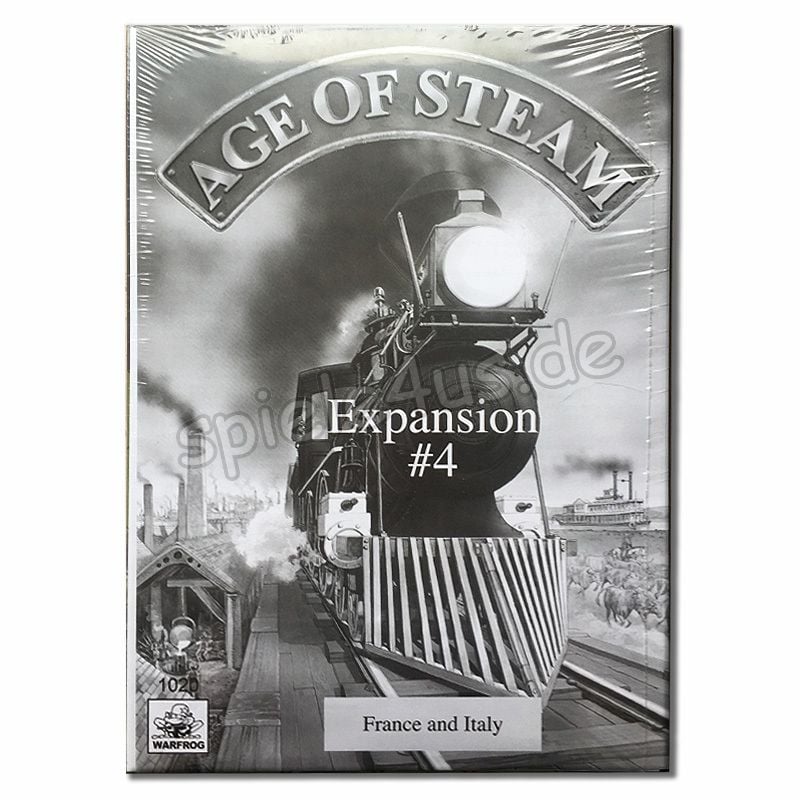 Age of Steam Expansion #4 France and Italy