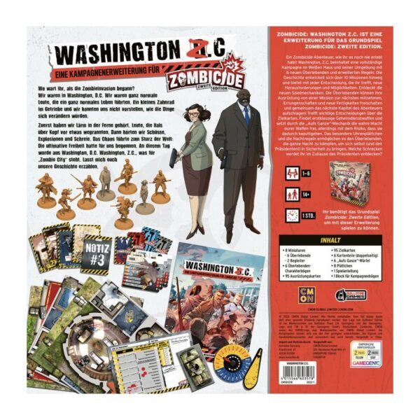 Zombicide 2. Edition: Washington Z.C.