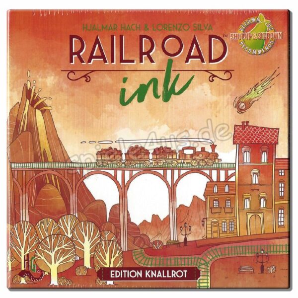 Railroad Ink: Edition Knallrot