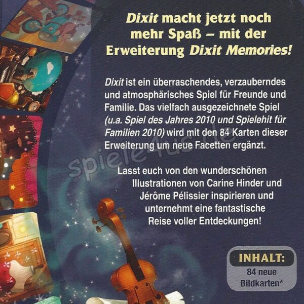 Dixit 6 – Memories Erweiterung