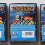 Bundle Kingsburg 5 Würfelsets Rot, Schwarz, Blau, Grün, Gelb