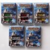 Bundle Kingsburg 5 Würfelsets Rot, Schwarz, Blau, Grün, Gelb