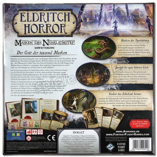 Eldritch Horror Erw. Masken des Nyarlathotep