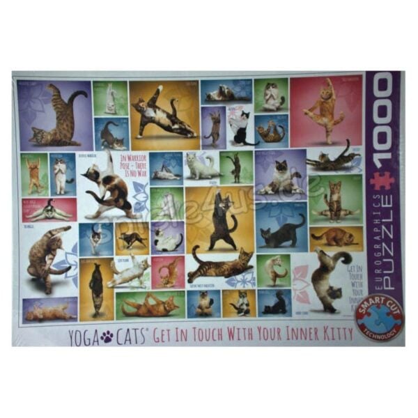 Yoga Cats 1000 Teile Puzze EuroGraphics 6000-0953