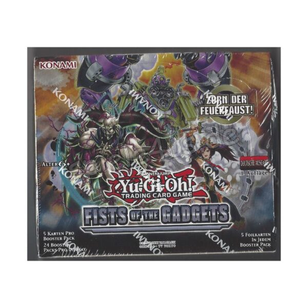 YuGiOh! TCG – Fists of the Gadgets 1. Auflage Display