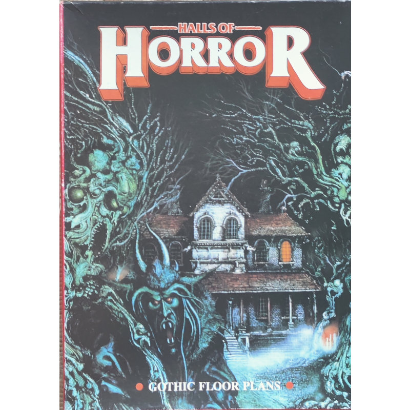 Halls of Horror: Gothic Floor Plans 1 Halls of Horror: Gothic Floor Plans